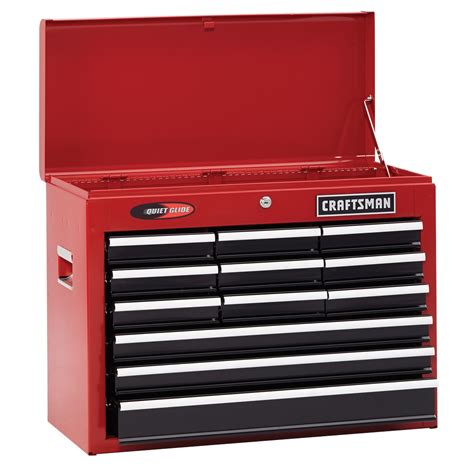 12.5 metal tool box|12 drawer craftsman tool box.